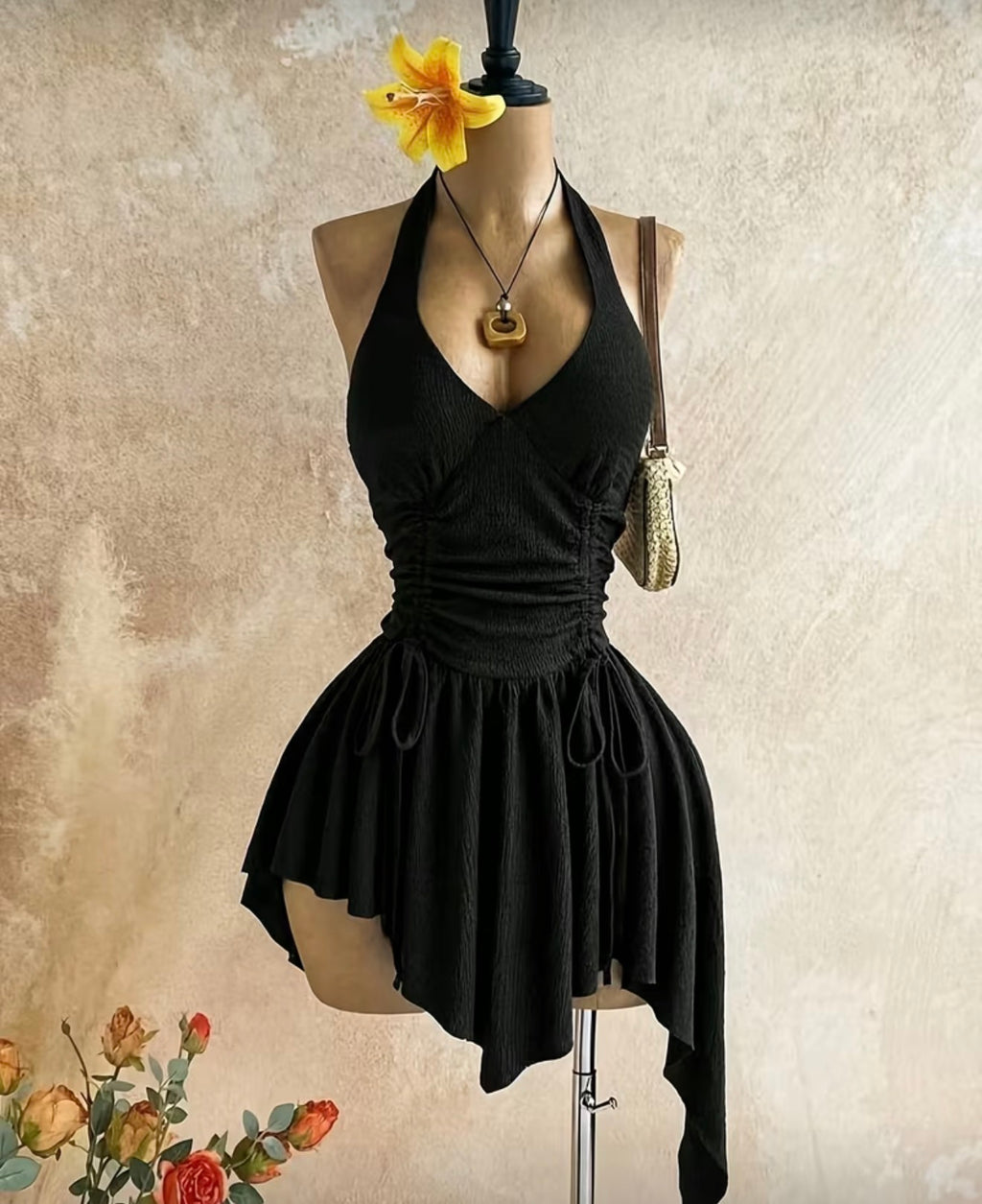 Women black dress