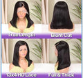 Bob wig human hair