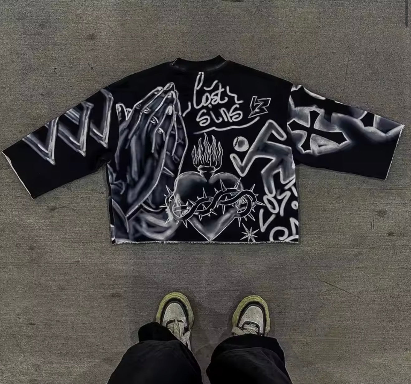 Y2K T Shirts Full Print Cropped Top