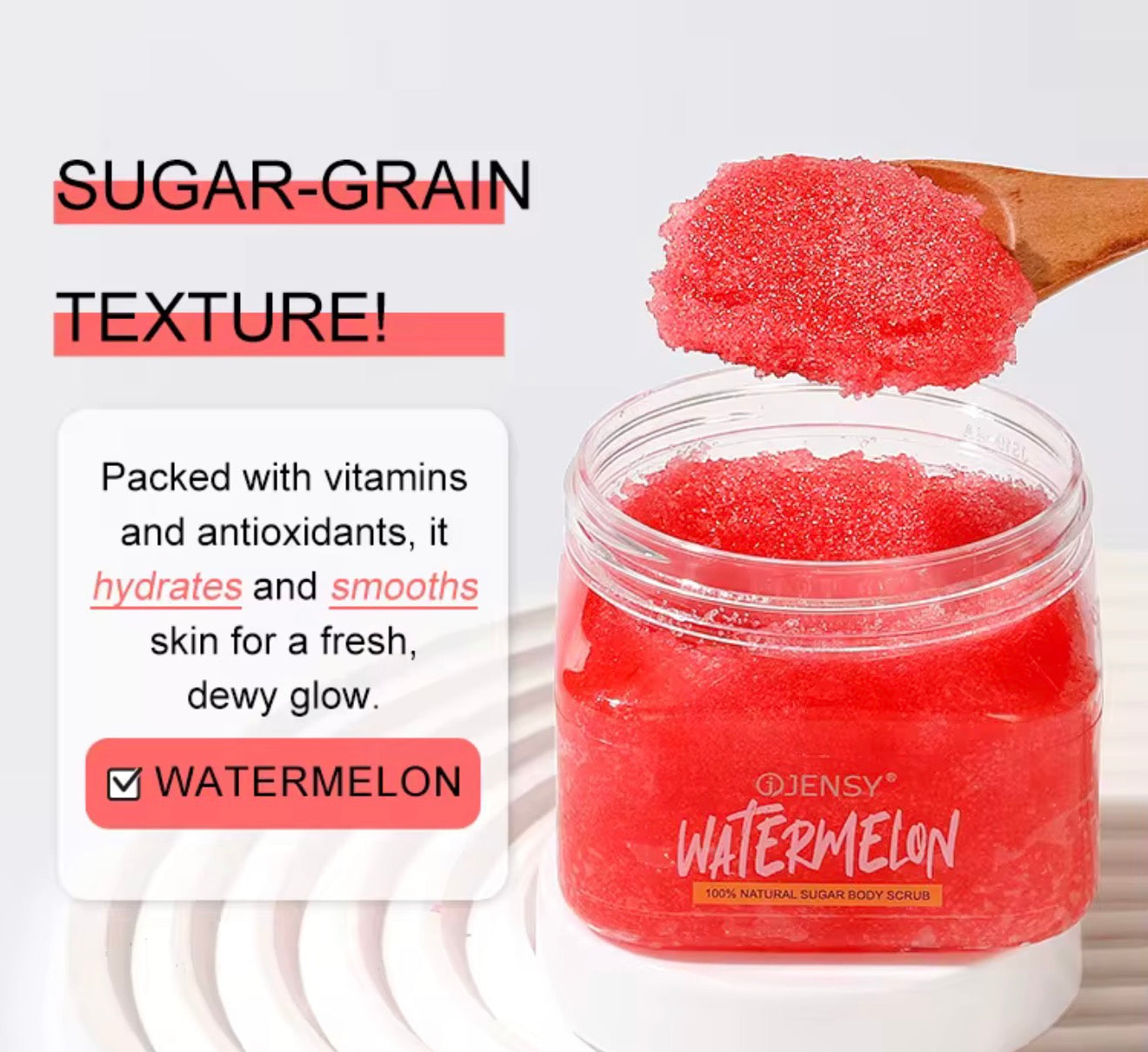 Sugar body scrub