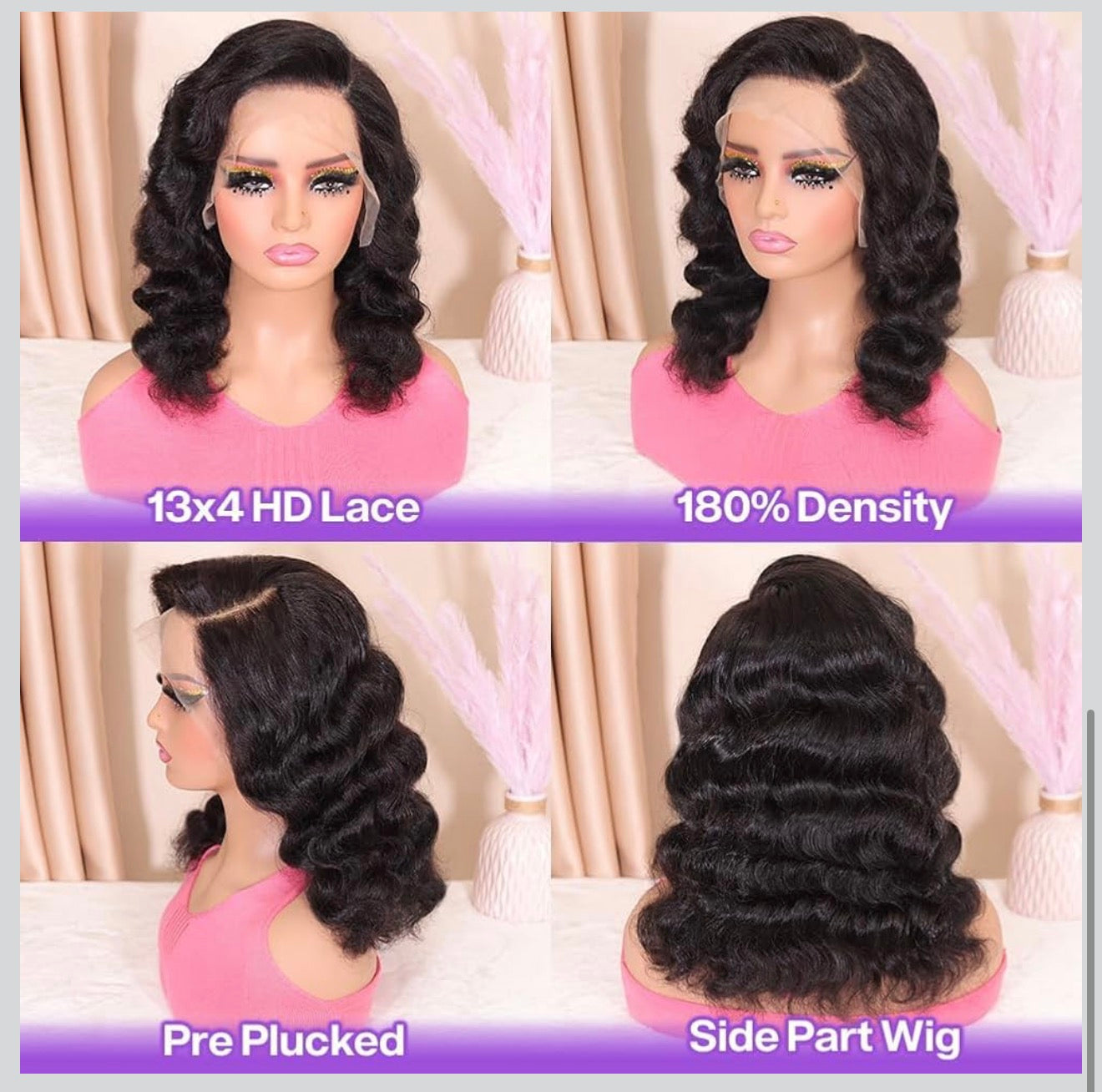 Body wave wig