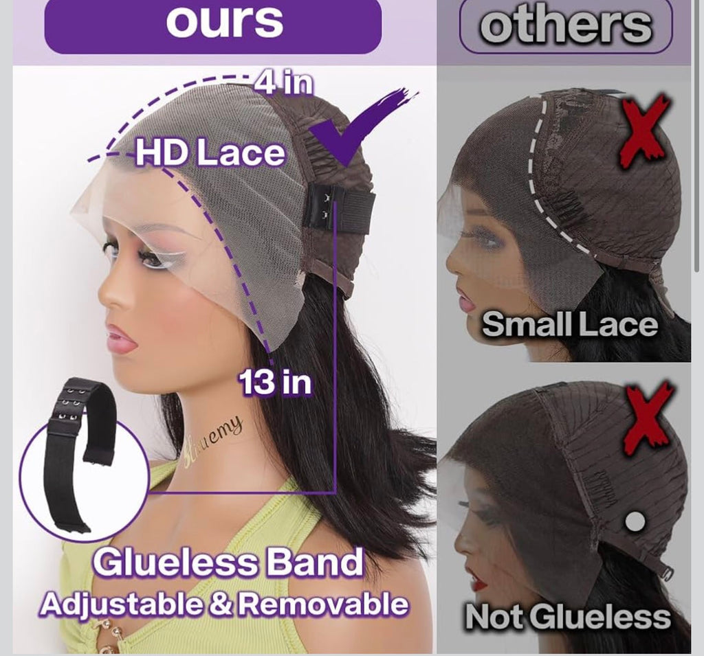 Bob wig human hair