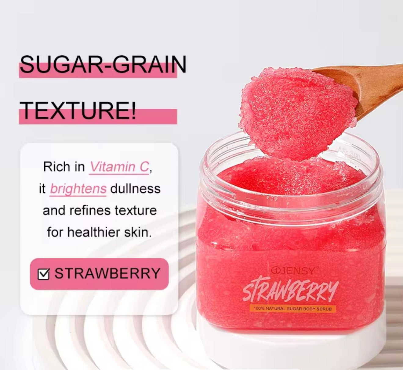 Sugar body scrub
