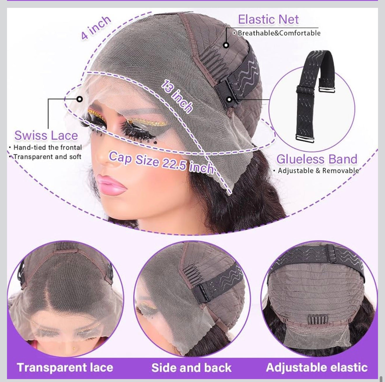 Body wave wig