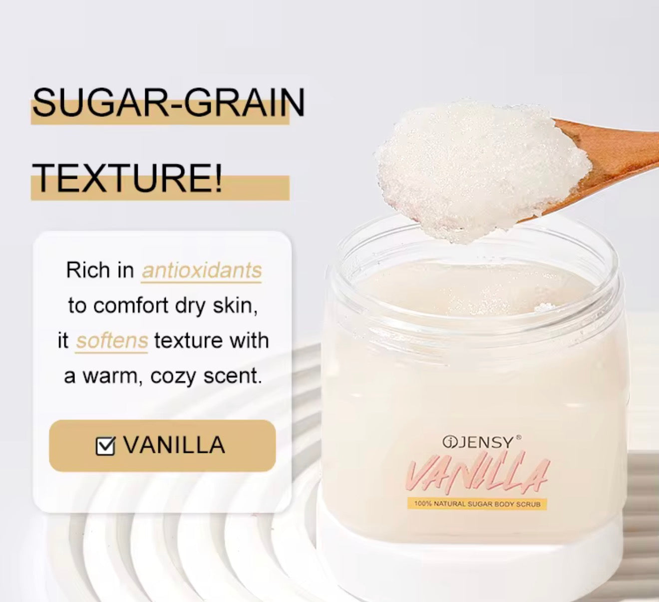 Sugar body scrub
